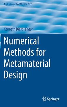 portada Numerical Methods for Metamaterial Design
