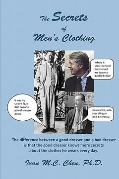 portada the secrets of men's clothing (en Inglés)