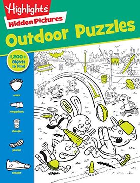 portada Outdoor Puzzles (Hidden Pictures) (en Inglés)