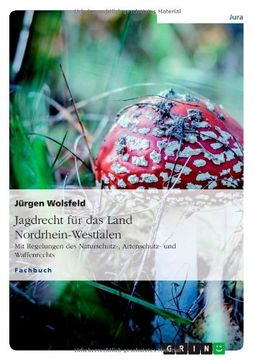 portada Jagdrecht Fur Das Land Nordrhein-Westfalen (German Edition)
