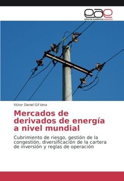 portada Mercados de derivados de energía a nivel mundial: Cubrimiento de riesgo, gestión de la congestión, diversificación de la cartera de inversión y reglas de operación (Spanish Edition)
