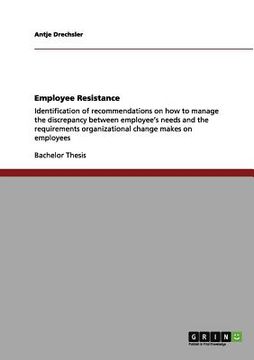 portada employee resistance (en Inglés)