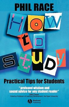 portada how to study: practical tips for university students (in English)