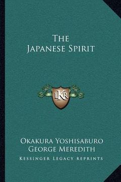 portada the japanese spirit (in English)