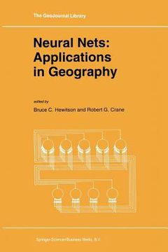 portada Neural Nets: Applications in Geography