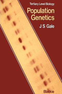 portada Population Genetics (in English)