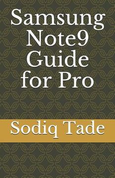 portada Samsung Note9 Guide for Pro (en Inglés)