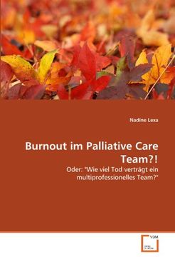 portada Burnout im Palliative Care Team?!