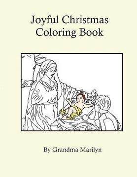 portada Joyful Christmas Coloring Book (en Inglés)