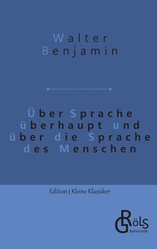 portada Über Sprache überhaupt und über die Sprache des Menschen (in German)