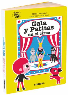 portada Gala y Patitas en el Circo