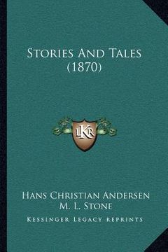 portada stories and tales (1870) (en Inglés)