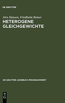 portada Heterogene Gleichgewichte (in German)