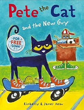 portada Pete the cat & the new guy pb (en Inglés)