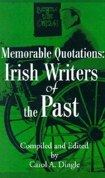 portada memorable quotations: irish writers of the past (in English)