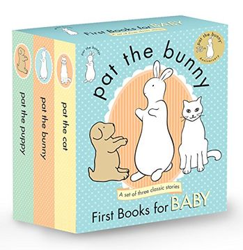 portada Pat the Bunny: First Books for Baby (Pat the Bunny) (Touch-And-Feel) (en Inglés)