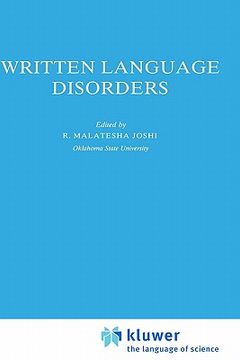 portada written language disorders (en Inglés)