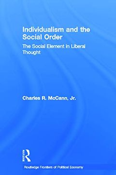 portada Individualism and the Social Order (Routledge Frontiers of Political Economy) (in English)