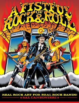 portada A Fistful of Rock & Roll: Real Rock Art for Real Rock Bands (A Fistful of Rock & Roll Art Books) (Volume 2)