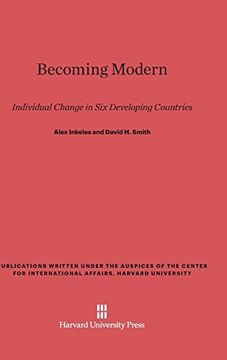 portada Becoming Modern (Publications Written Under the Auspices of the Center for in) (in English)