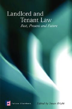 portada landlord and tenant law: past, present and future (en Inglés)