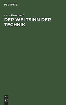 portada Der Weltsinn der Technik (en Alemán)