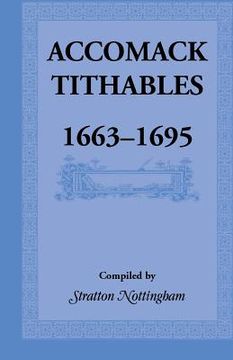 portada Accomack Tithables, 1663-1695