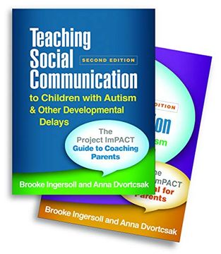 portada Teaching Social Communication to Children With Autism and Other Developmental Delays (2-Book Set), Second Edition: The Project Impact Guide to. And the Project Impact Manual for Parents (in English)