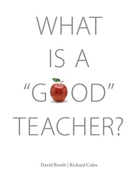 portada What Is a Good Teacher? (in English)