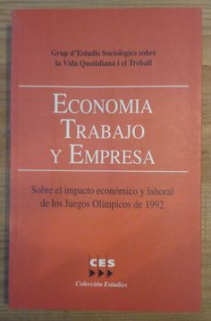 portada Economia, Trabajo y Empresa Sobre el Impacto Economico y Laboral de los Juegos Olimpicos