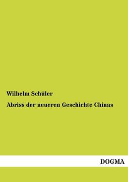 portada Abriss der neueren Geschichte Chinas (German Edition)