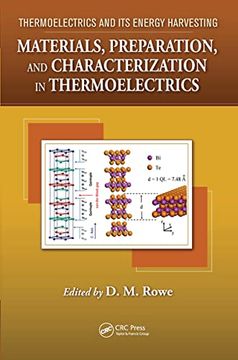 portada Materials, Preparation, and Characterization in Thermoelectrics (en Inglés)