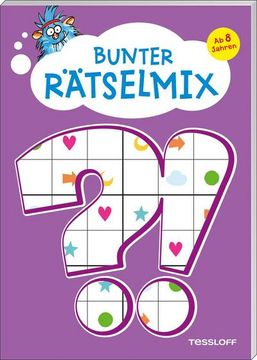 portada Bunter Rätselmix. Ab 8 Jahren: Kniffliger Rätselspaß (en Alemán)