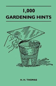 portada 1,000 gardening hints (en Inglés)
