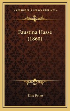 portada Faustina Hasse (1860) (en Alemán)