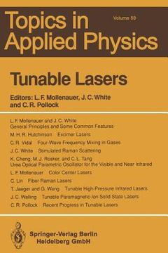 portada tunable lasers (in English)