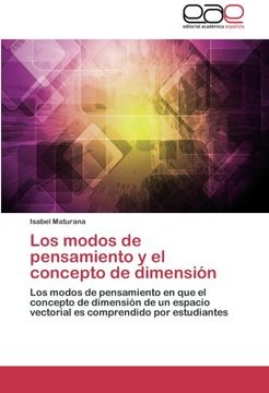 portada los modos de pensamiento y el concepto de dimension (in Spanish)