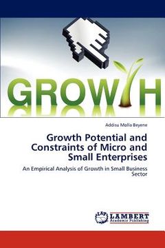 portada growth potential and constraints of micro and small enterprises (en Inglés)