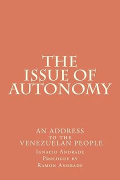 portada the issue of autonomy (en Inglés)