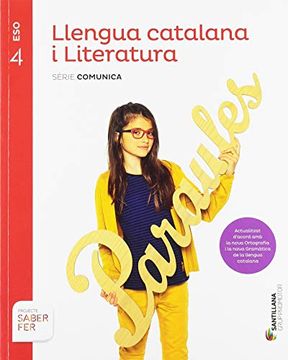 portada Llengua Catalana i Literatura Serie Comunica 4 eso Saber fer (en Catalá)