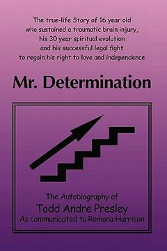 portada mr. determination (en Inglés)