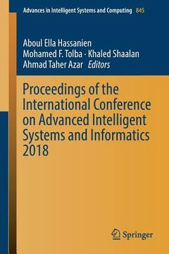 portada Proceedings of the International Conference on Advanced Intelligent Systems and Informatics 2018 (en Inglés)