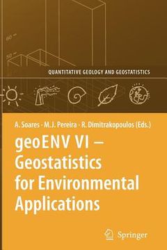 portada geoenv vi geostatistics for environmental applications (en Inglés)