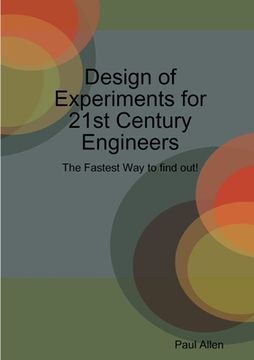 portada Design of Experiments for 21St Century Engineers (en Inglés)