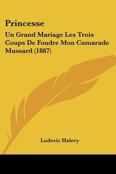 portada Princesse: Un Grand Mariage Les Trois Coups De Foudre Mon Camarade Mussard (1887) (en Francés)