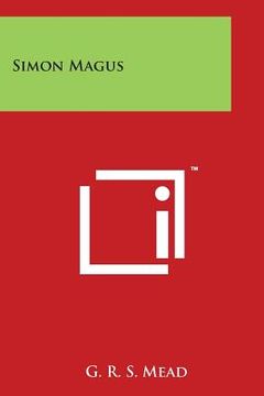 portada Simon Magus (in English)