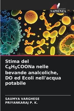portada Stima del C6H5COONa nelle bevande analcoliche, DO ed Ecoli nell'acqua potabile (en Italiano)