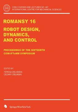 portada romansy 16: robot design, dynamics and control (en Inglés)