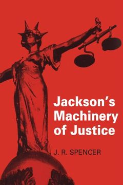 portada Jackson's Machinery of Justice (en Inglés)