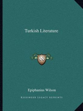 portada turkish literature (en Inglés)